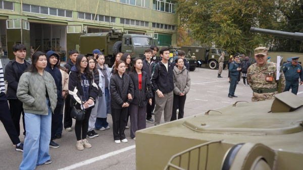 Институт военного дела Satbayev University показал разработки студентов и проекты с КНБ Институт военного дела Satbayev University показал разработки студентов и проекты с КНБ