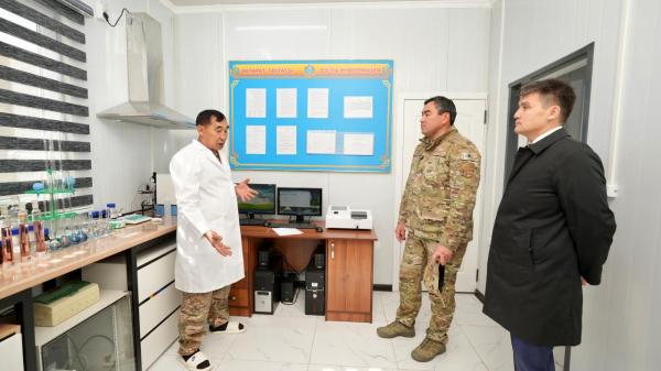 МЧС Казахстана запустило модернизированную сейсмостанцию «Известковый» МЧС Казахстана запустило модернизированную сейсмостанцию «Известковый»