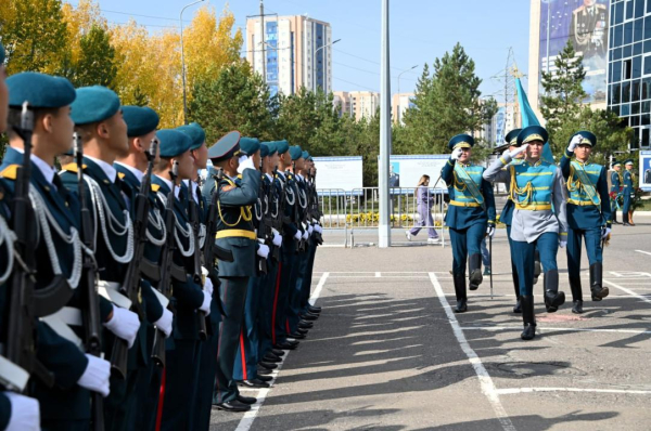 В Астане прошла торжественная церемония принятия Военной присяги кадетами В Астане прошла торжественная церемония принятия Военной присяги кадетами