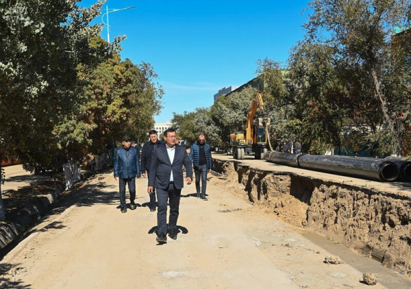 В Кызылорде ведется модернизация системы теплоснабжения В Кызылорде ведется модернизация системы теплоснабжения