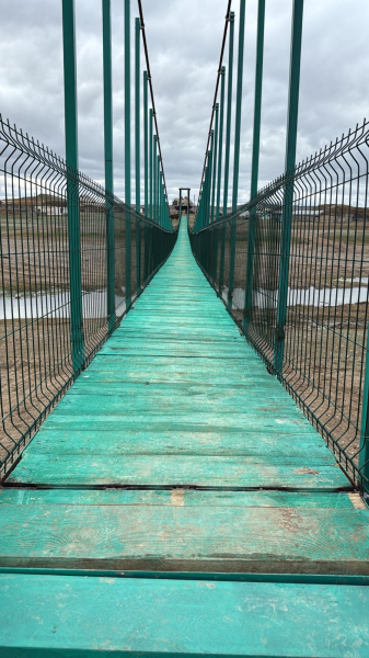 В селе Аппаз открыли современный подвесной мост длиной 83 метра В селе Аппаз открыли современный подвесной мост длиной 83 метра