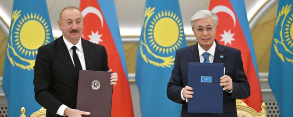 Довести товарооборот до $1 млрд в год намерены Казахстан и Азербайджан Довести товарооборот до $1 млрд в год намерены Казахстан и Азербайджан