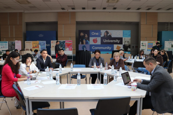 AlmaU Impact Forum 2025: интеграция Целей устойчивого развития и ESG в высшее образование AlmaU Impact Forum 2025: интеграция Целей устойчивого развития и ESG в высшее образование