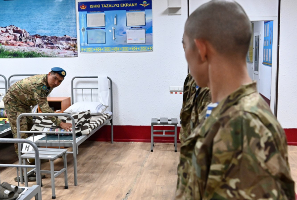 Более 600 солдат пополнят десантно-штурмовую бригаду Конаевского гарнизона Более 600 солдат пополнят десантно-штурмовую бригаду Конаевского гарнизона