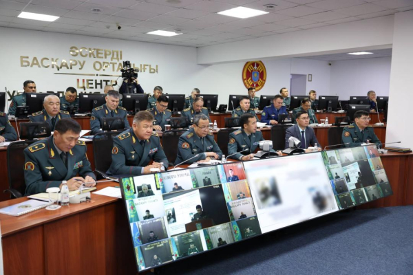 В Национальной гвардии МВД РК состоялось расширенное совещание по итогам 9 месяцев 2025 года В Национальной гвардии МВД РК состоялось расширенное совещание по итогам 9 месяцев 2025 года