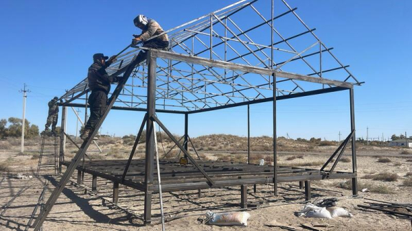 В Алматинской области ведётся строительство 7 ветеринарных пунктов