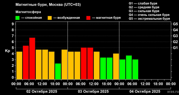 Одна из самых продолжительных: многодневная магнитная буря закончилась
 
Одна из самых продолжительных: многодневная магнитная буря закончилась