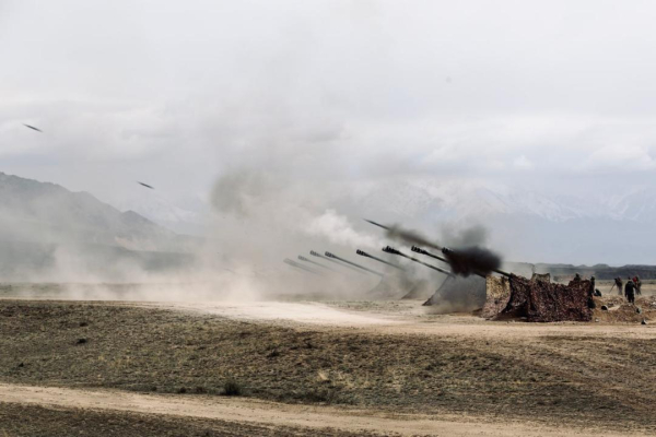 Артиллеристы Казахстана отмечают профессиональный день