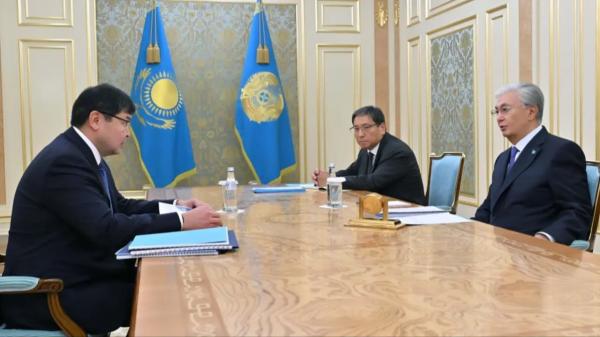 Токаев принял министра финансов