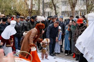 В Кокшетау открылось общественное пространство «Көк шалғын» В Кокшетау открылось общественное пространство «Көк шалғын»