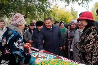 В Кокшетау открылось общественное пространство «Көк шалғын» В Кокшетау открылось общественное пространство «Көк шалғын»