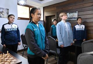 Глава государства посетил Дом шахмат Глава государства посетил Дом шахмат