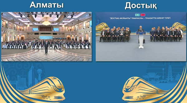 VII форум New Silk Way: Токаев запустил стратегическую линию Достык – Мойынты