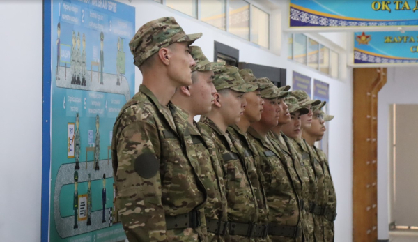 Первые новобранцы прибыли в часть регионального командования «Юг»