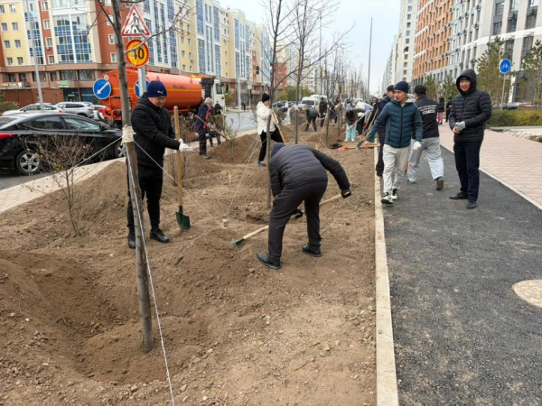 Таза Қазақстан: в Астане проходит масштабный общегородской субботник Таза Қазақстан: в Астане проходит масштабный общегородской субботник