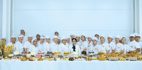 В Кызылорде запущен комплекс хлебобулочных изделий В Кызылорде запущен комплекс хлебобулочных изделий