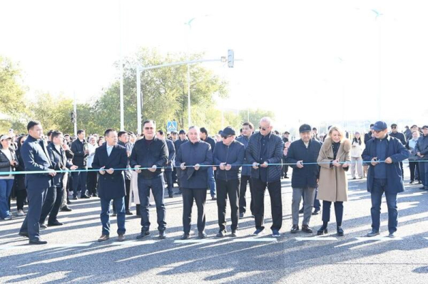 Завершен второй этап строительства автодороги по проспекту 25-летия Независимости