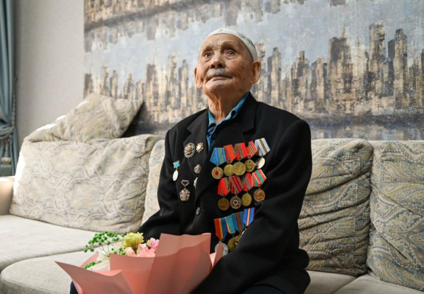 В Астане отпраздновали 102-летие ветерана войны