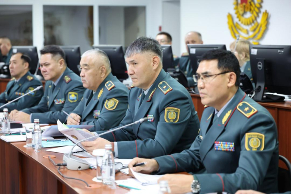 В Национальной гвардии МВД РК состоялось расширенное совещание по итогам 9 месяцев 2025 года В Национальной гвардии МВД РК состоялось расширенное совещание по итогам 9 месяцев 2025 года