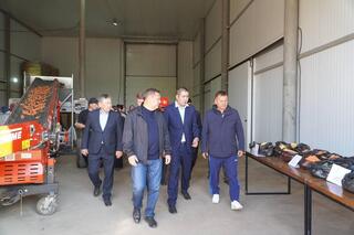 Аким области посетил предприятие «Органико» в Есильском районе Аким области посетил предприятие «Органико» в Есильском районе