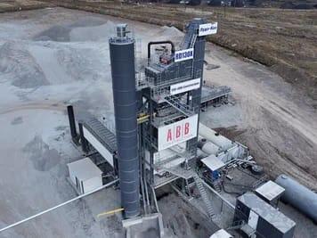 В городе Атбасар открыт новый асфальтовый завод