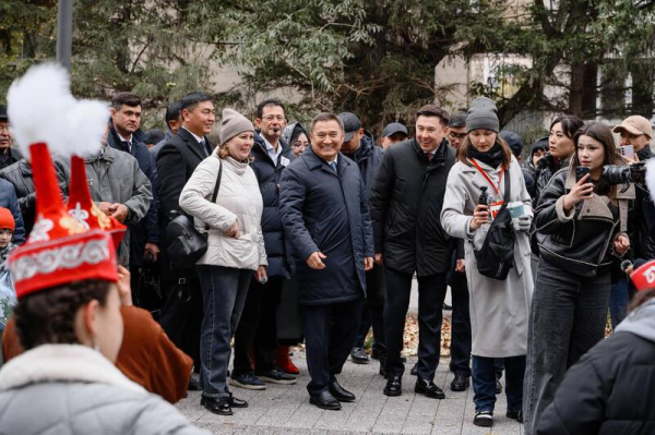 В Кокшетау открылось общественное пространство «Көк шалғын» В Кокшетау открылось общественное пространство «Көк шалғын»