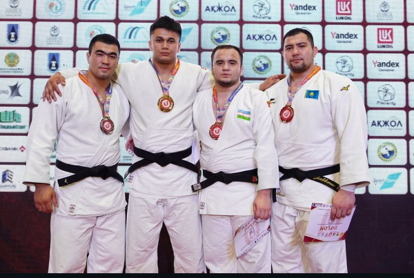 Гвардейцы — призёры Открытого Кубка Азии по дзюдо в Актау Гвардейцы — призёры Открытого Кубка Азии по дзюдо в Актау