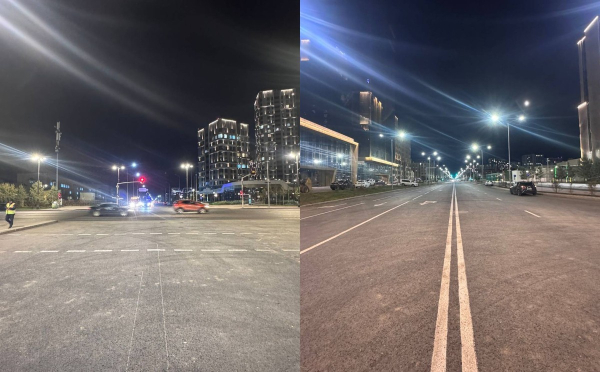 
Новый участок дороги по улице Рыскулова открыли в Астане
