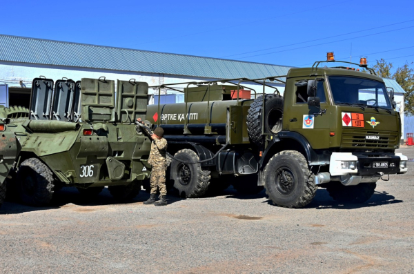 В Десантно-штурмовой бригаде Конаевского гарнизона стартовал перевод техники на зимний период эксплуатации В Десантно-штурмовой бригаде Конаевского гарнизона стартовал перевод техники на зимний период эксплуатации