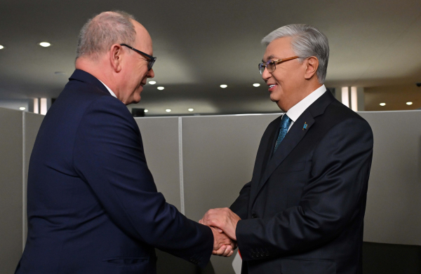 Токаев отметил высокий потенциал сотрудничества с Монако Токаев отметил высокий потенциал сотрудничества с Монако