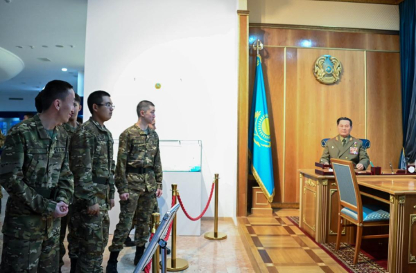 Будущие офицеры Казахстана посетили Военно-исторический музей Будущие офицеры Казахстана посетили Военно-исторический музей