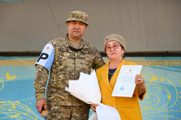 Военные отметили важность культурной поддержки на учении «Айбалта-2025» Военные отметили важность культурной поддержки на учении «Айбалта-2025»