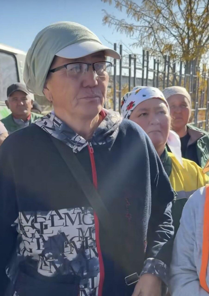 Коммунальщики Тараза вышли на забастовку 