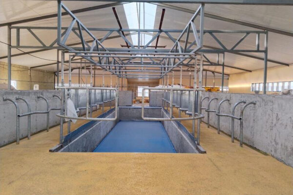 В Зерендинском районе завершается строительство молочно-товарного комплекса