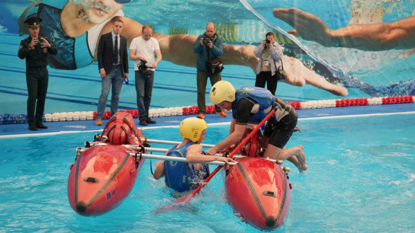 Казахстанские спасатели обменялись опытом с коллегами из России и Беларуси