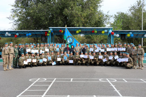 ДШВ Казахстана подготовили первых водителей бронетранспортеров