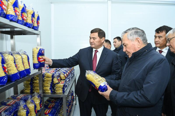 В Кызылорде запущен комплекс хлебобулочных изделий В Кызылорде запущен комплекс хлебобулочных изделий