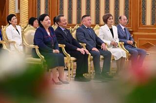 Учитель из Мангистау получил награду из рук Главы государства