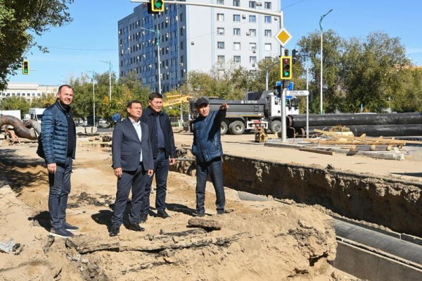 В Кызылорде ведется модернизация системы теплоснабжения В Кызылорде ведется модернизация системы теплоснабжения