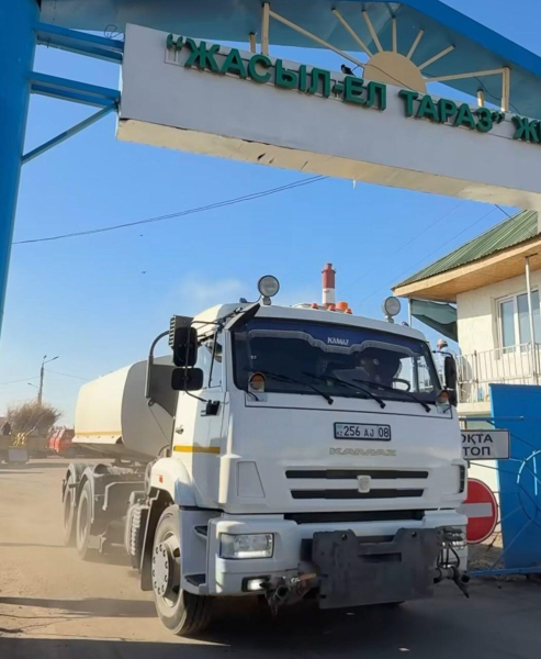 Коммунальщики Тараза вышли на забастовку 