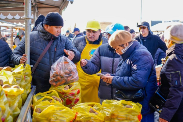 В столице представили более 800 тонн продукции на сельхозярмарке В столице представили более 800 тонн продукции на сельхозярмарке