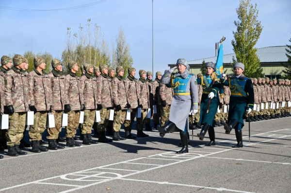 Солдаты столичной бригады завершили службу с честью и благодарностью