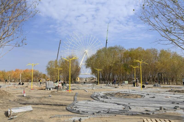 Парк Президента в Кызылорде обретет новый облик Парк Президента в Кызылорде обретет новый облик