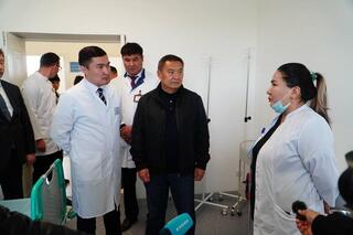 В селе Аксай Есильского района открылась современная врачебная амбулатория В селе Аксай Есильского района открылась современная врачебная амбулатория