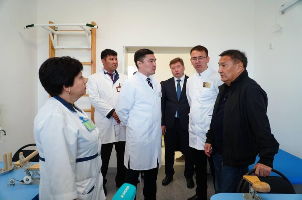 В селе Аксай Есильского района открылась современная врачебная амбулатория В селе Аксай Есильского района открылась современная врачебная амбулатория