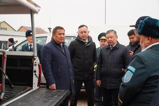 85 единиц новой спецтехники получили лесные хозяйства Акмолинской области накануне Дня Республики