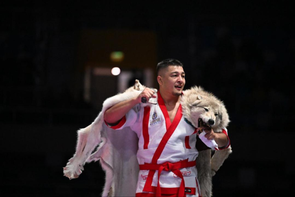 Армейский балуан Марат Байкамуров стал чемпионом «Қазақстан Барысы – 2025» Армейский балуан Марат Байкамуров стал чемпионом «Қазақстан Барысы – 2025»