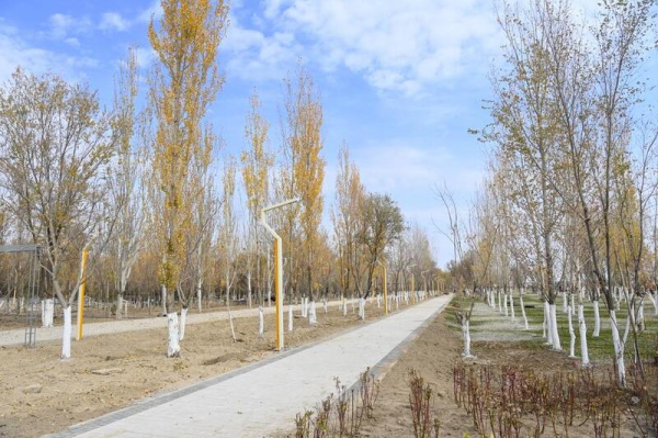 Парк Президента в Кызылорде обретет новый облик Парк Президента в Кызылорде обретет новый облик