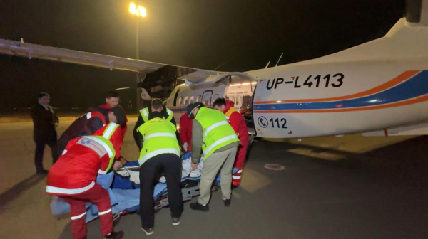 Эвакуация по воздуху: МЧС Казахстана выполнило санитарный рейс из Актобе