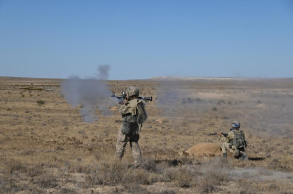 Тактические манёвры с боевой стрельбой завершили учение «Айбалта-2025»